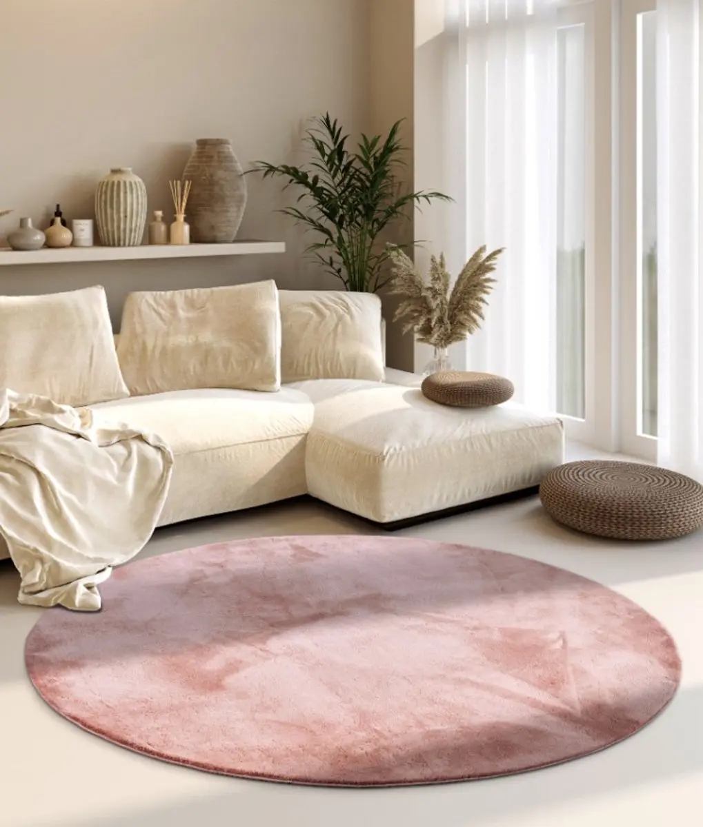 Villeroy & Boch Rond Effen Vloerkleed