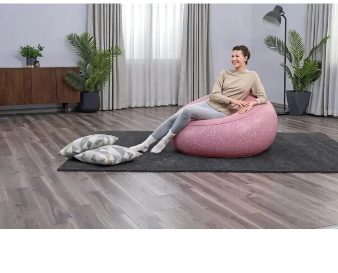 Bestway Inflate A Chair 75155 Roze - afbeelding 2 van 6