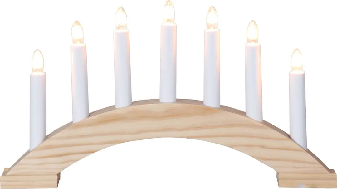 Star Trading raamkandelaar Bea vanStar Trading, kandelaar met 7 lampen E10 warm