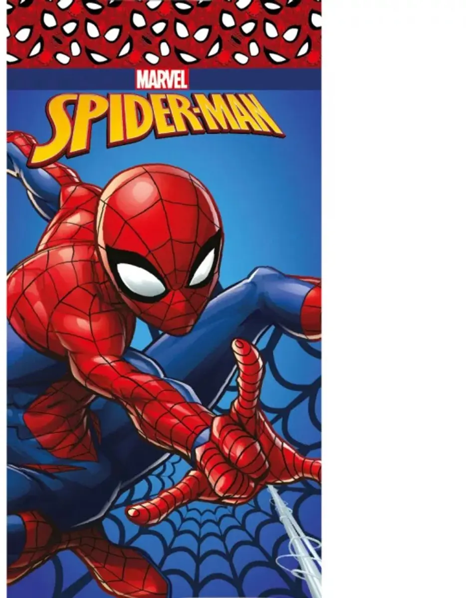 Spider-Man Strandlaken 70x140cm - Blauw - afbeelding 3 van 3