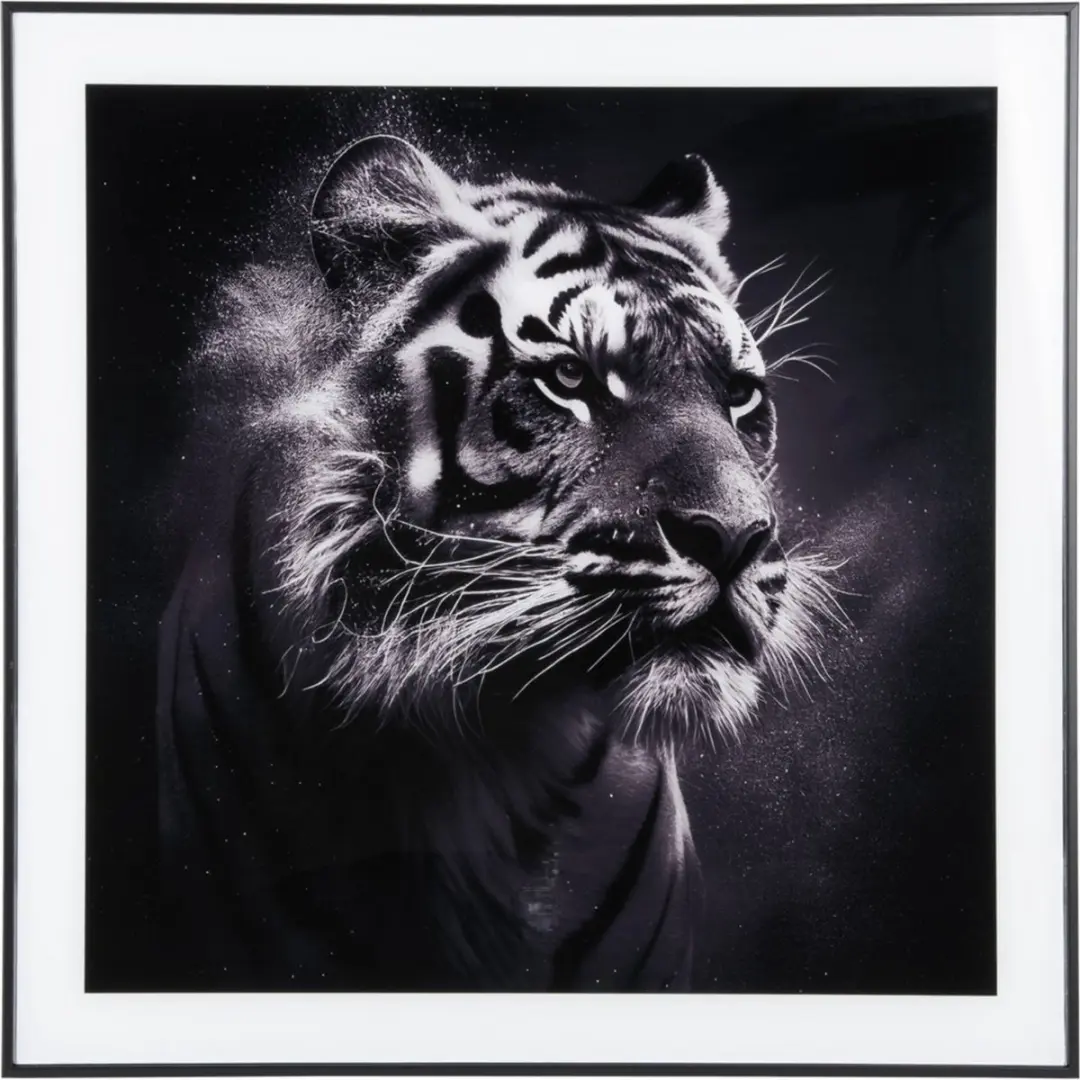 Present Time Tiger Wanddecoratie