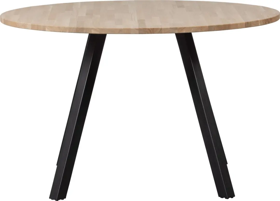 WOOOD Tablo Tafel Rond Ø120cm - Onbehandeld - afbeelding 4 van 4