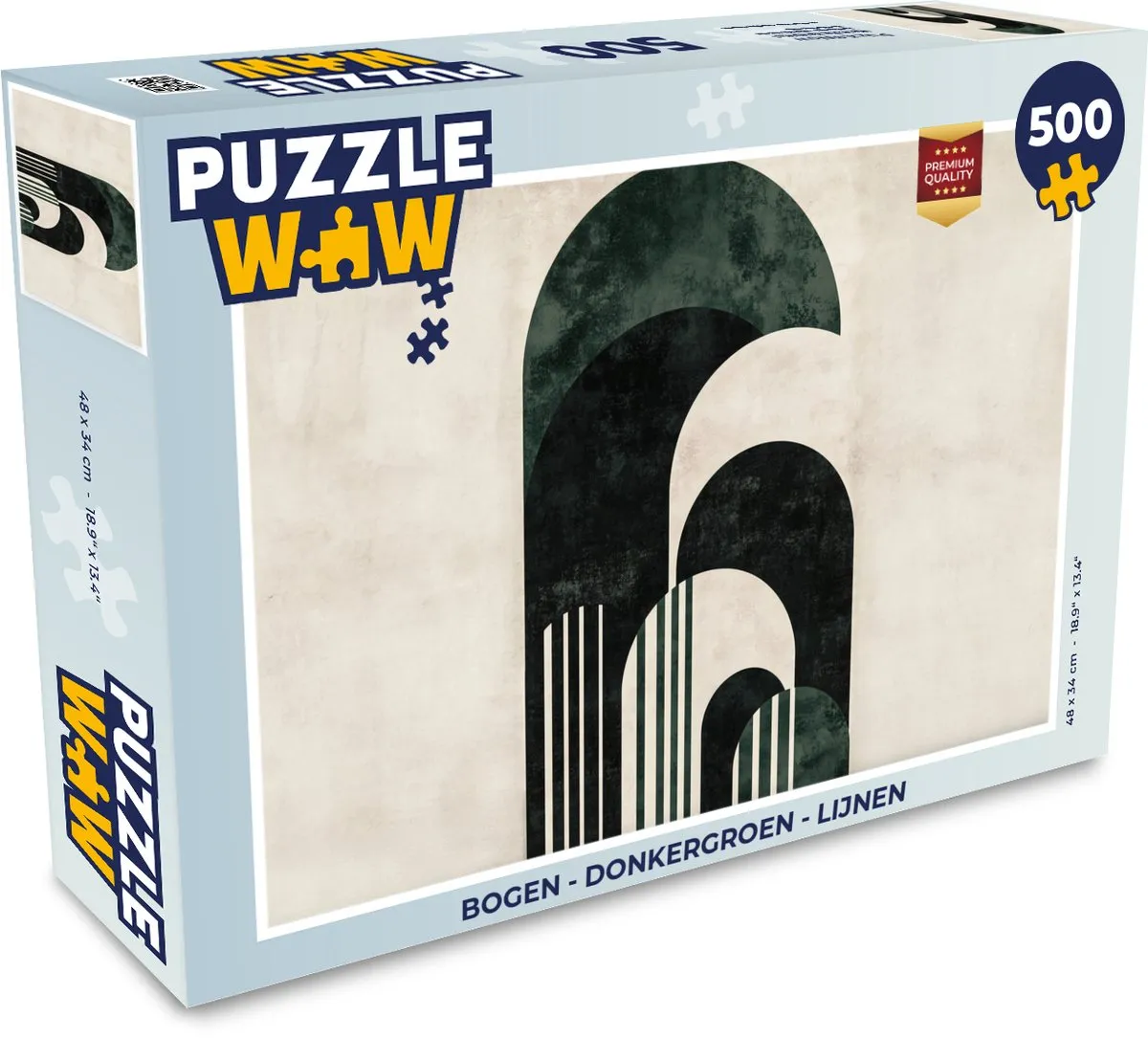 PuzzleWow Bogen Legpuzzel 500 Stuks
