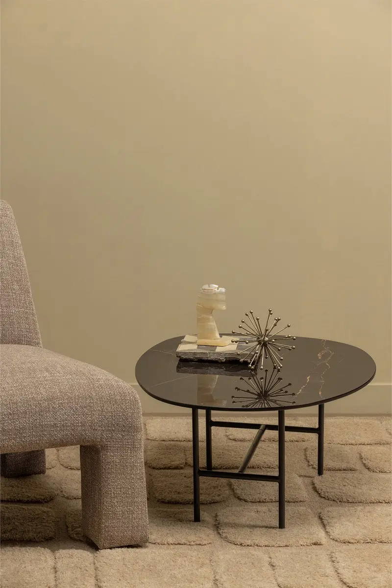 WOOOD Vajen Salontafel 38x70x70cm Zwart - afbeelding 2 van 6