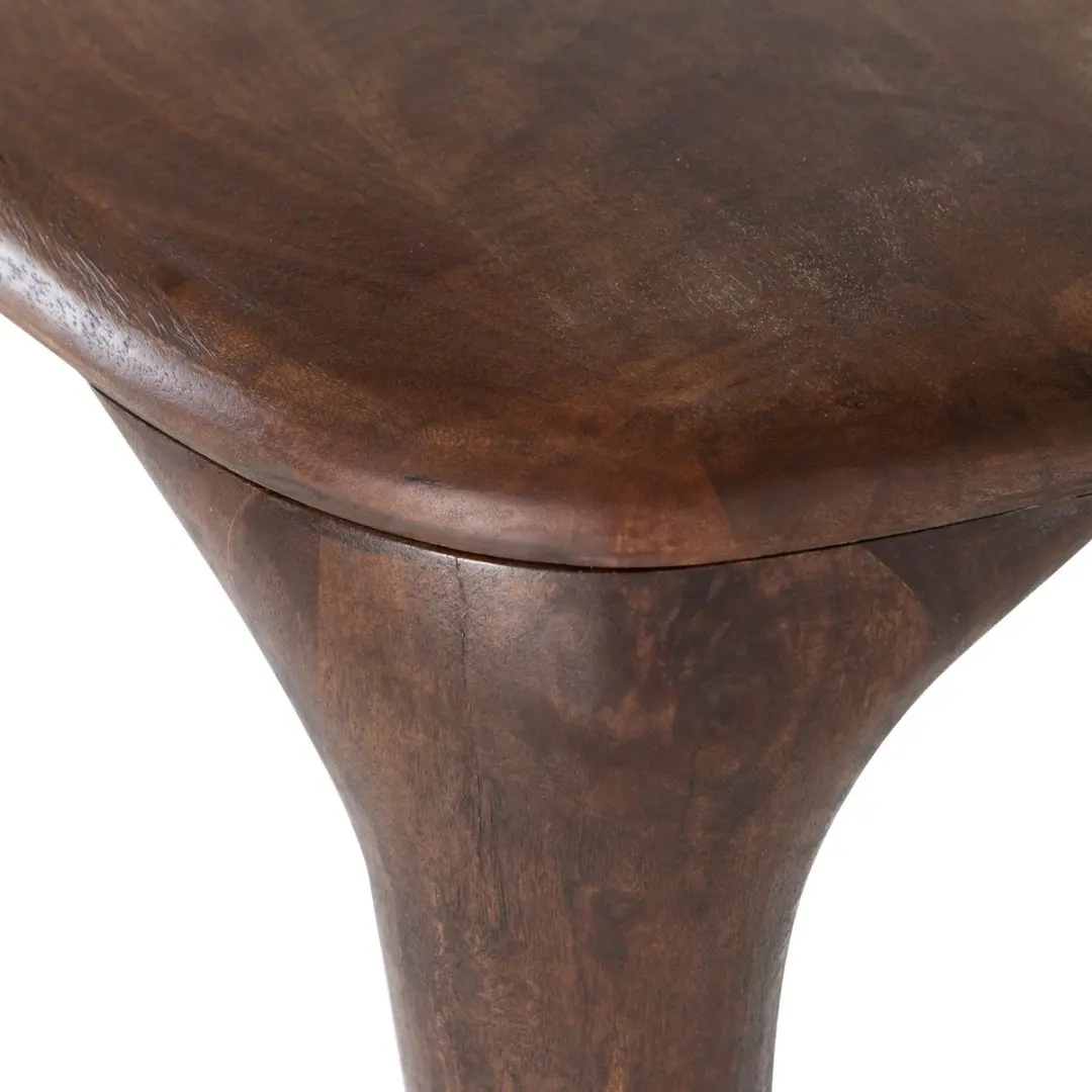 WOOOD Fiore Eettafel 230x95cm - Donkerbruin - afbeelding 4 van 6