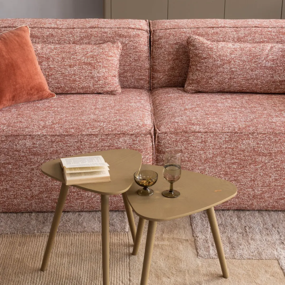 WOOOD Noven Vloerkleed 170x240cm - Zand - afbeelding 5 van 6
