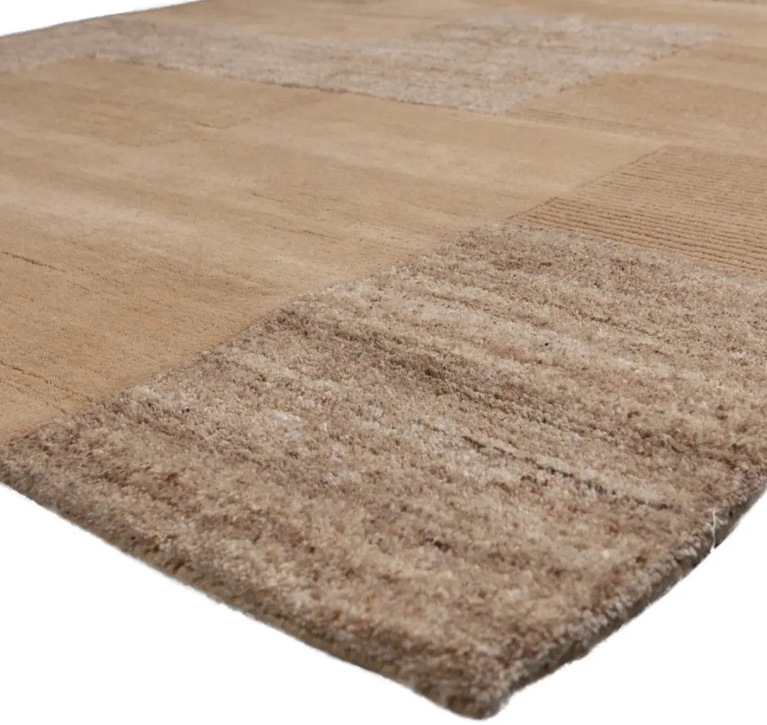 WOOOD Noven Vloerkleed 170x240cm - Zand - afbeelding 3 van 6