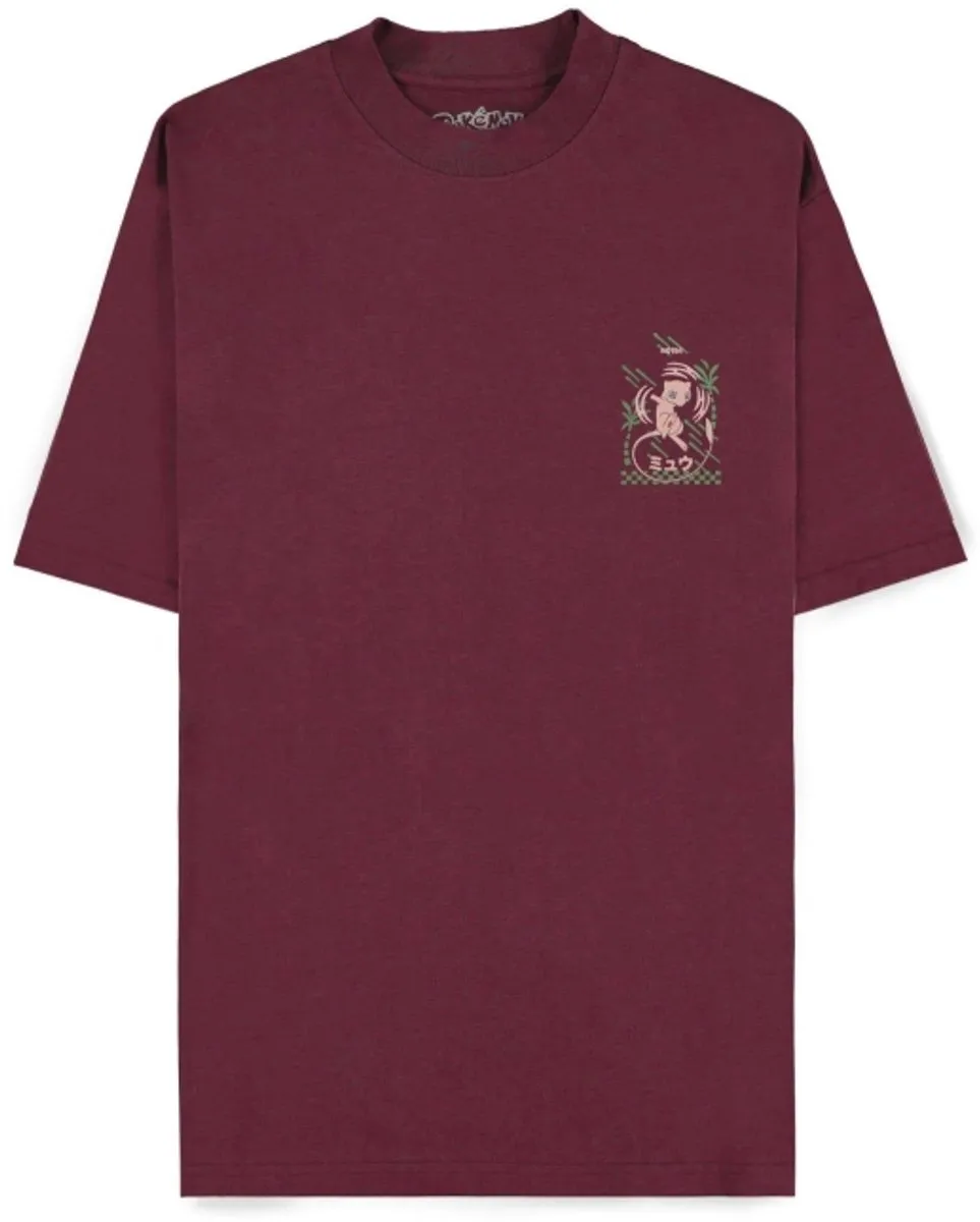 Pokémon Mew Heren T-shirt - bordeaux - XL