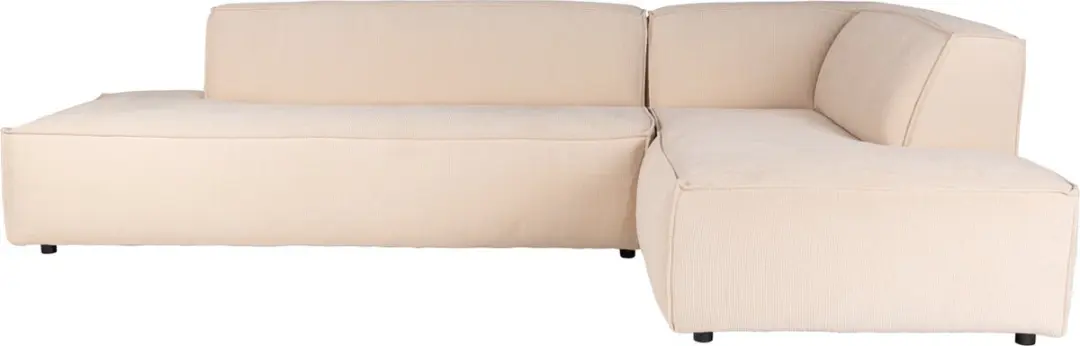 Zuiver Fat Freddy Rib Bank Rechts Naturel/ Beige