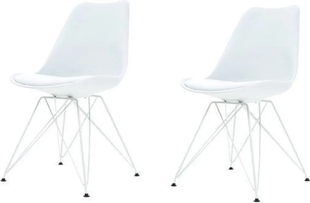 Essence Metal Stoel wit