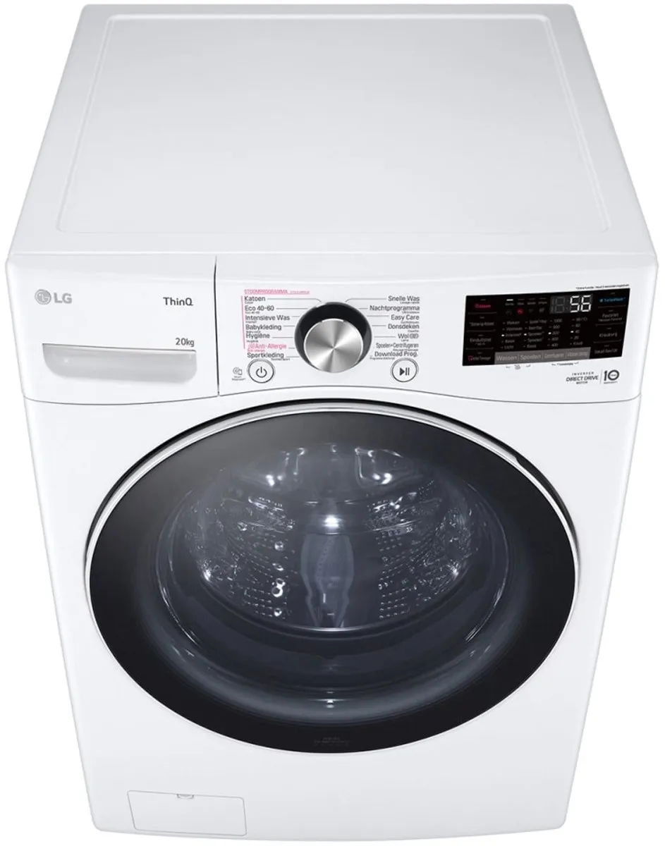 LG LC0R2N2 Wasmachine 20kg - 14 Programma's - Wit