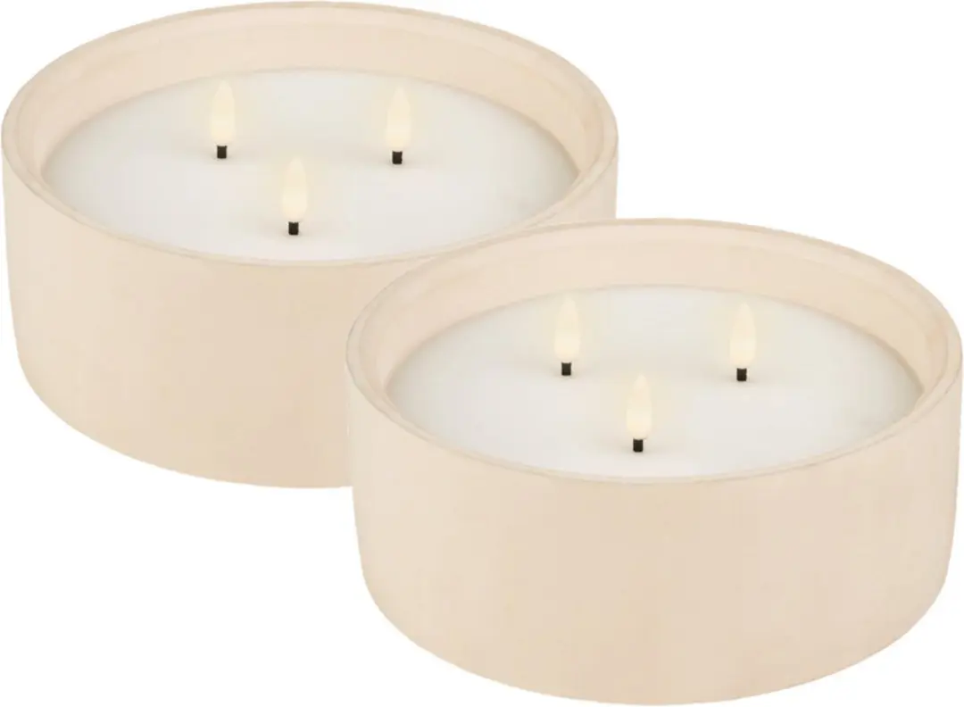Lumineo LED kaars/stompkaars
