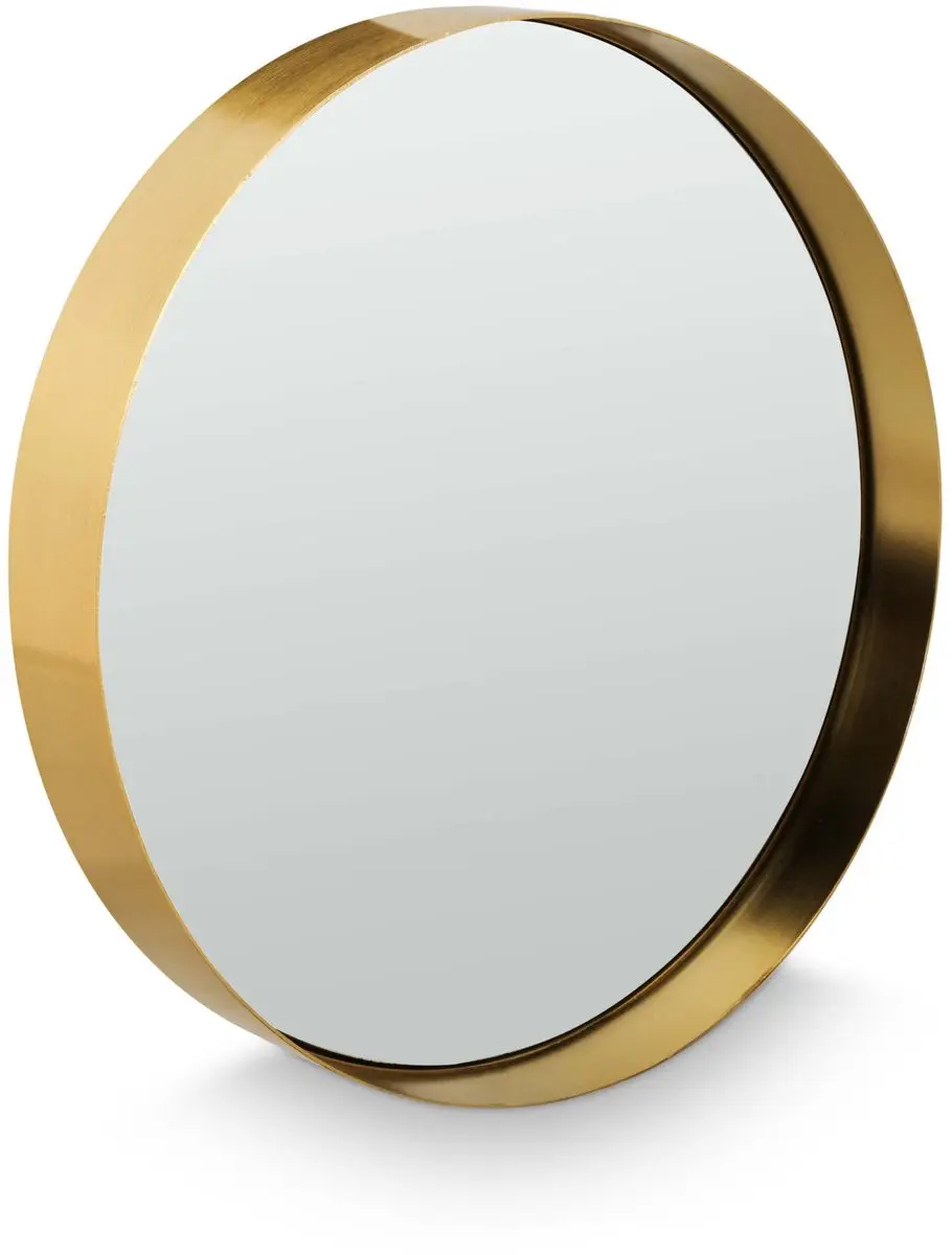 vtwonen - Basic - Spiegel - Goud - Metaal - 30x30x4cm