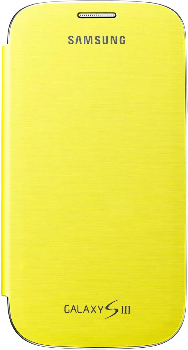 Samsung Flip Cover EFC-1G6FYECSTD - Geel