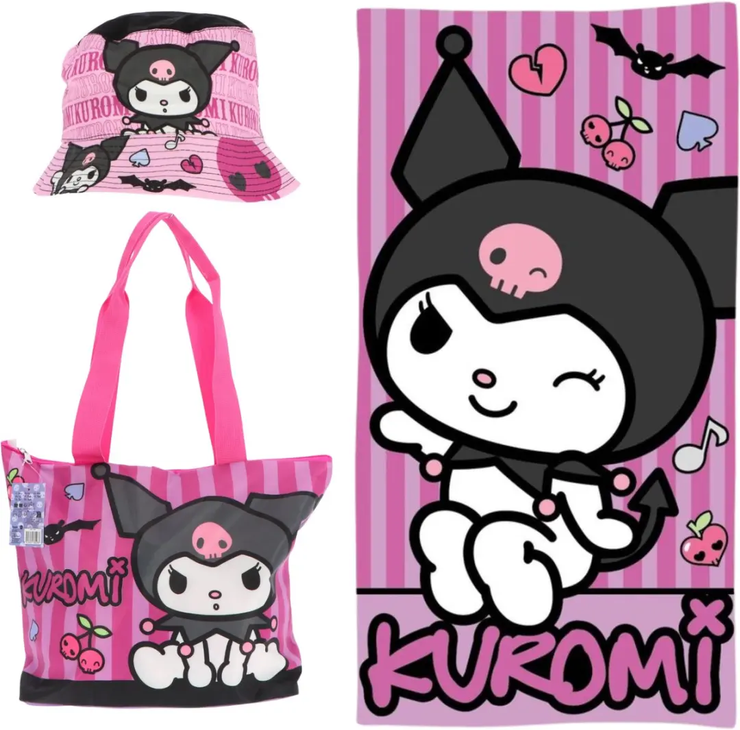 Hello Kitty Kuromi Strandset