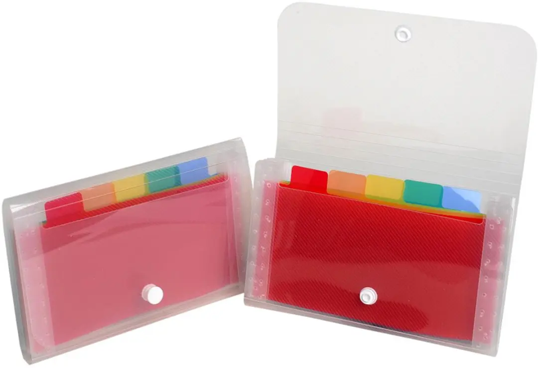 Exacompta Crystal PP Sorteermap midi 7 indelingen