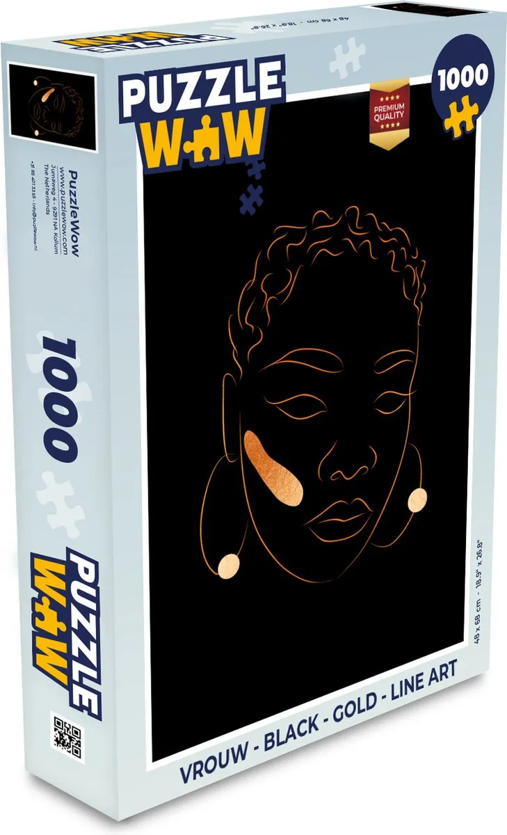 PuzzleWow Legpuzzel 1000 Stuks