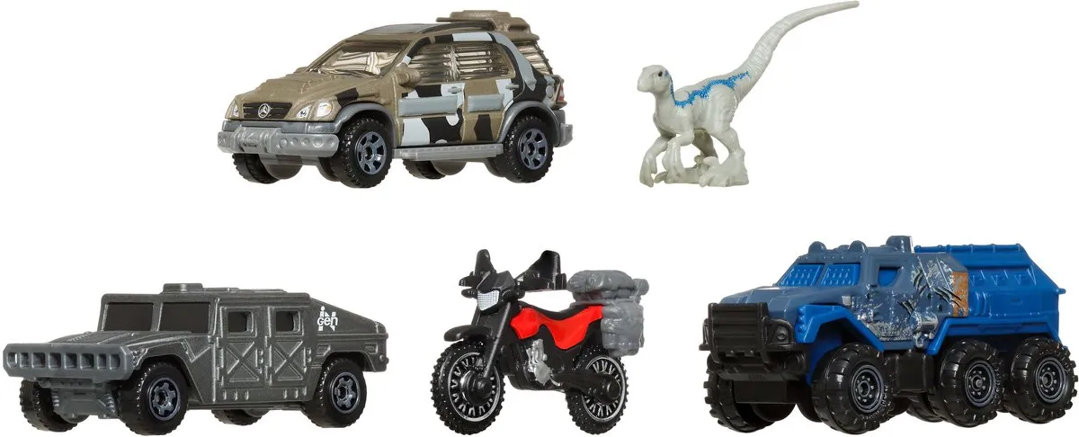 Jurassic World JGL24 Voertuigenset - Meerkleurig