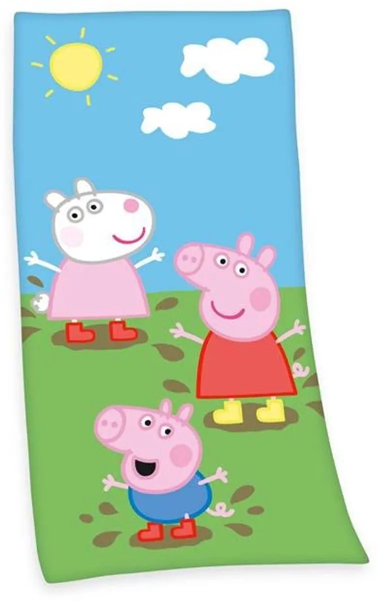 Peppa Pig Strandlaken 75x150cm Multi
