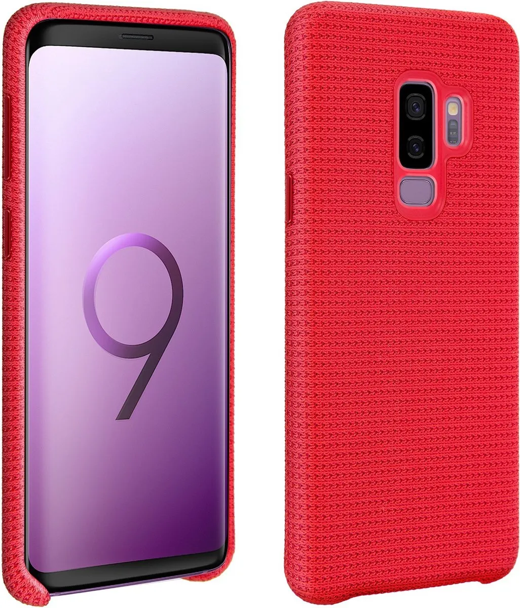 Samsung Hyperknit Backcover Hoesje EF-GG965FREGWW - Rood