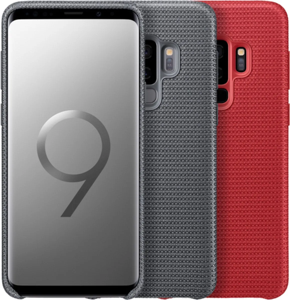 Samsung Hyperknit Backcover Hoesje EF-GG965FREGWW - Rood - afbeelding 6 van 6
