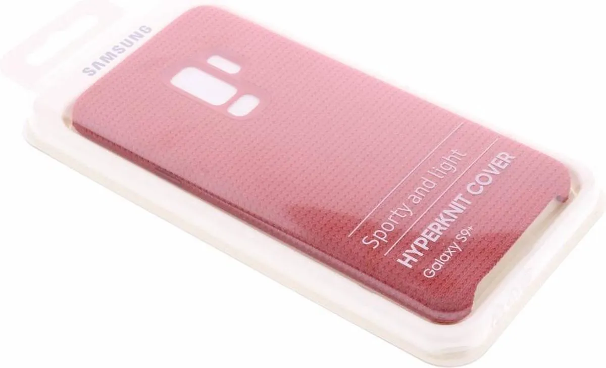 Samsung Hyperknit Backcover Hoesje EF-GG965FREGWW - Rood