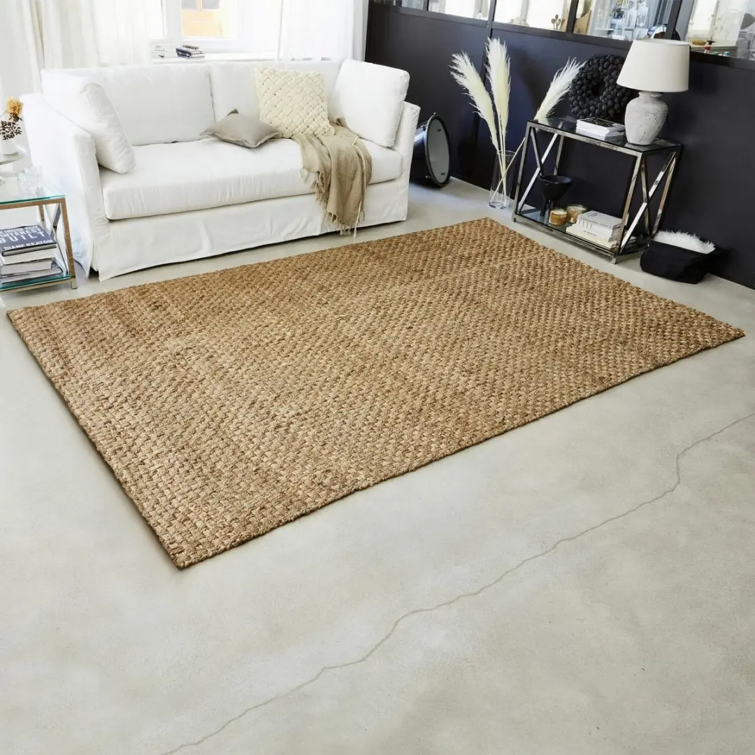 Loberon Daoukro Vloerkleed - Bruin - afbeelding 5 van 6