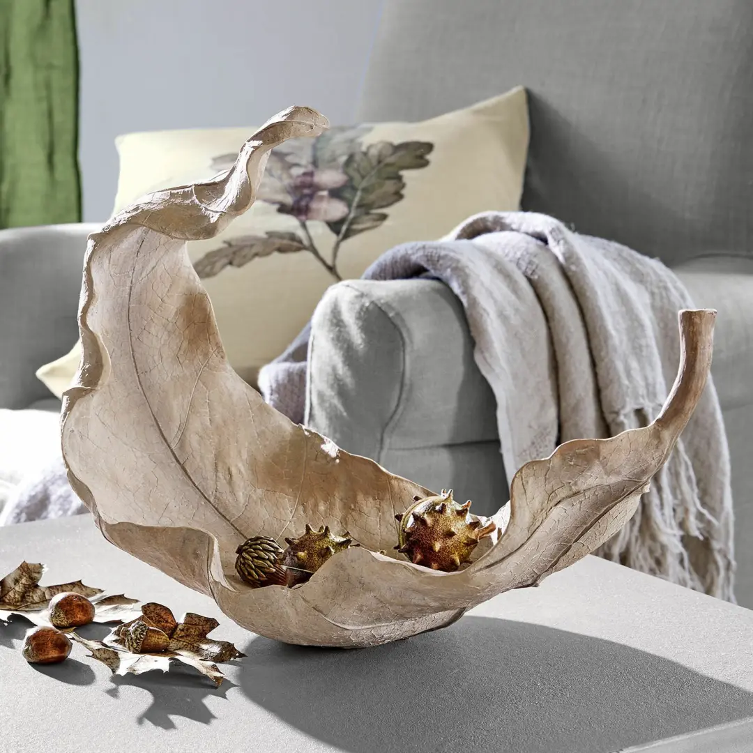 Loberon Schaal Vibius - beige - afbeelding 5 van 6
