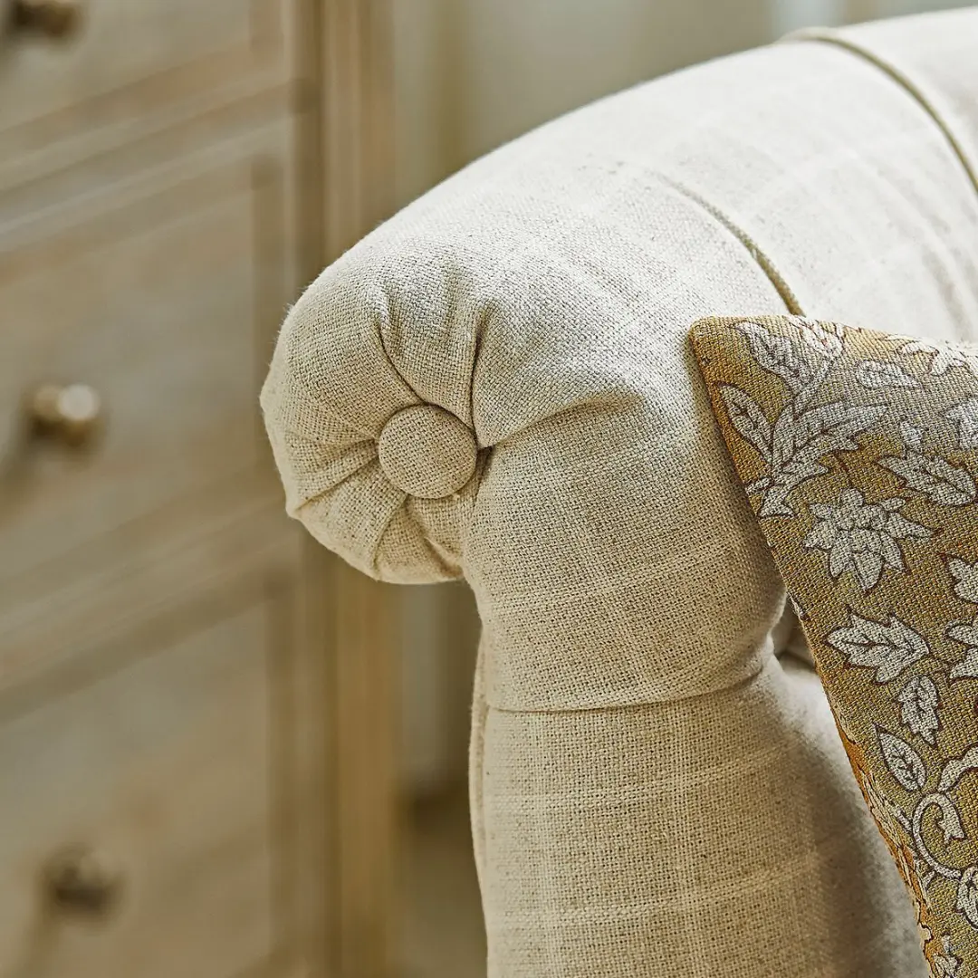Loberon Weralin Bank 4-zits - beige - afbeelding 5 van 6