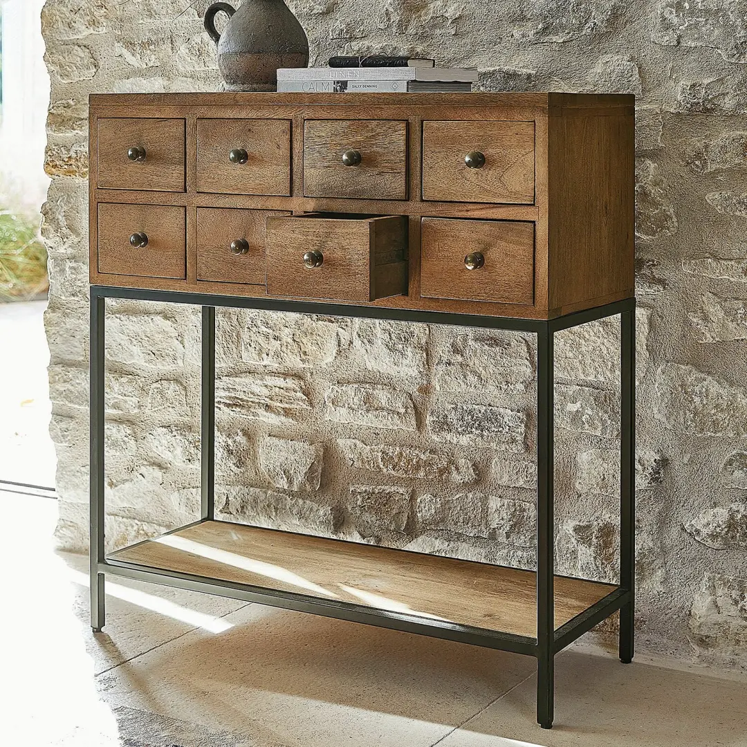 Loberon Mistyvale Wandtafel - 8 Lades - afbeelding 5 van 6