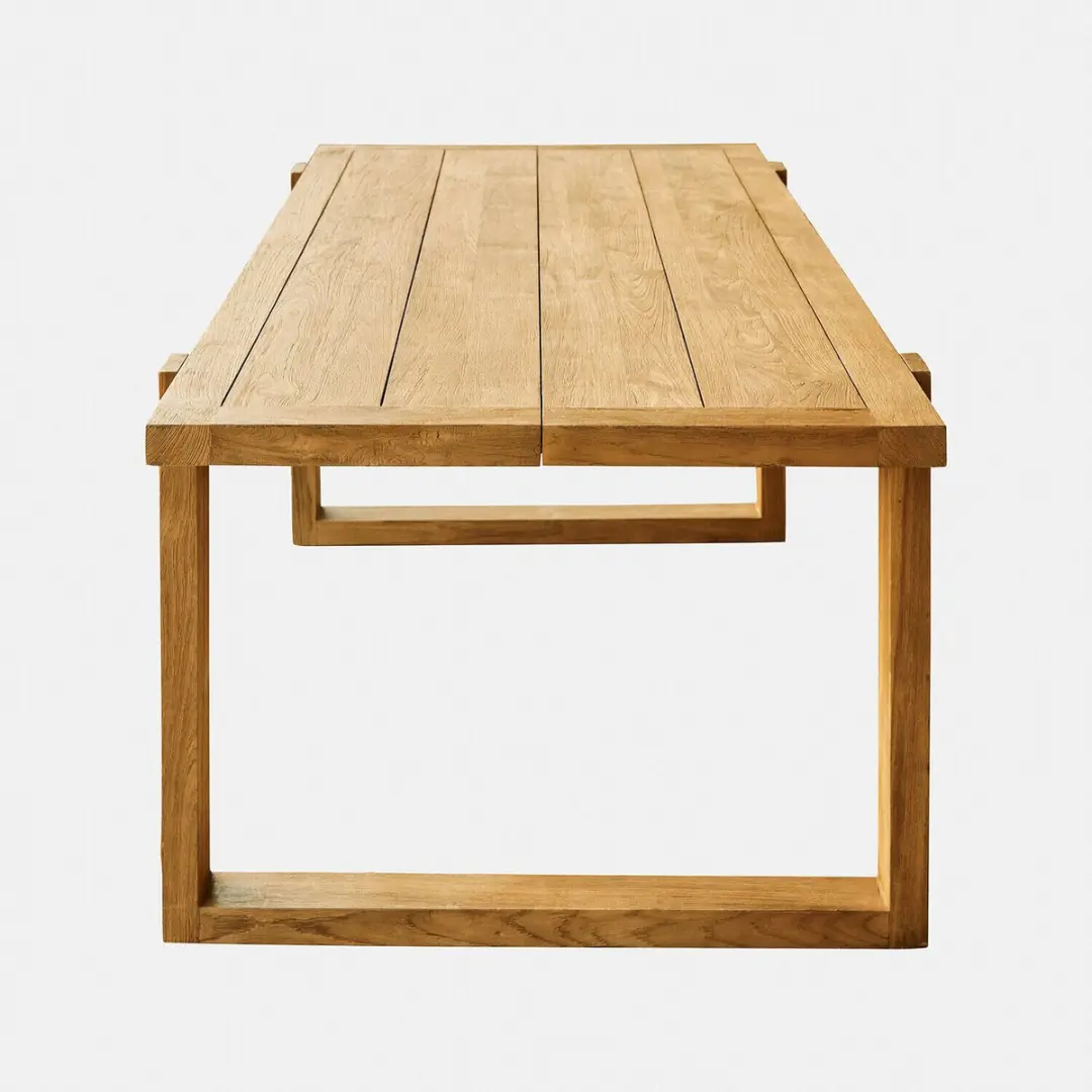 Loberon Halinor Tafel - 6 Personen - Bruin - afbeelding 5 van 5