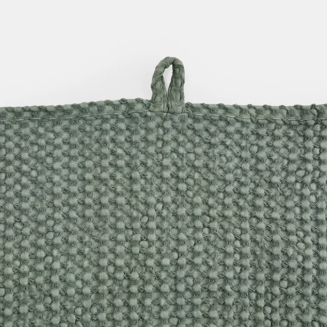 Loberon Maralei Badhanddoek - Groen - afbeelding 2 van 4