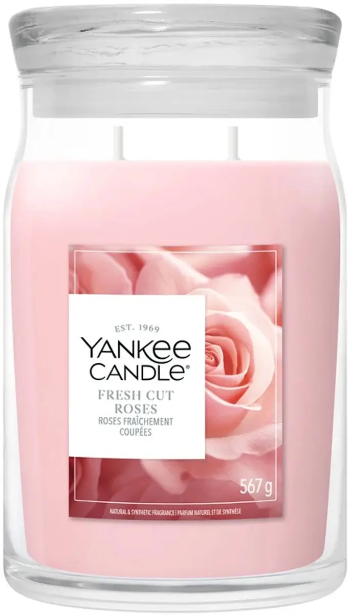 Yankee Candle Fresh Cut Roses Geurkaars