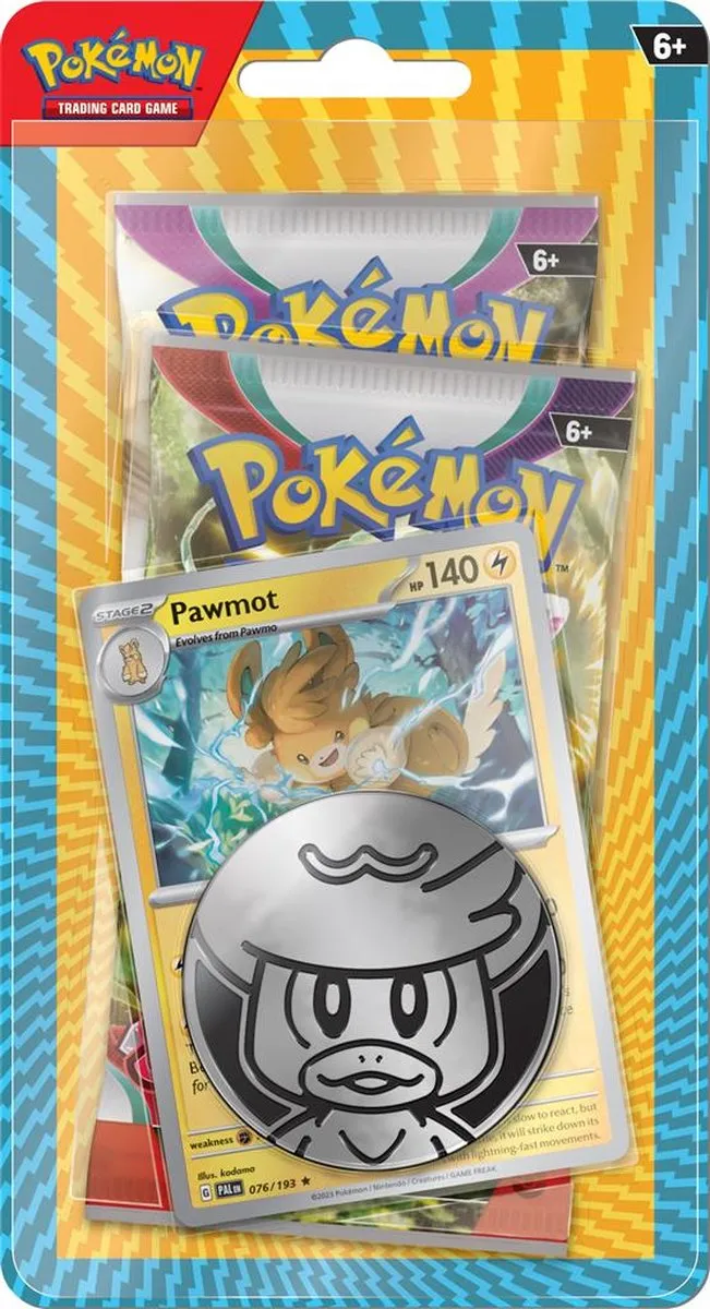 Pokémon TCG Enhanced 2-Pack Blister Pawmot Foil & Munt - 290-85586