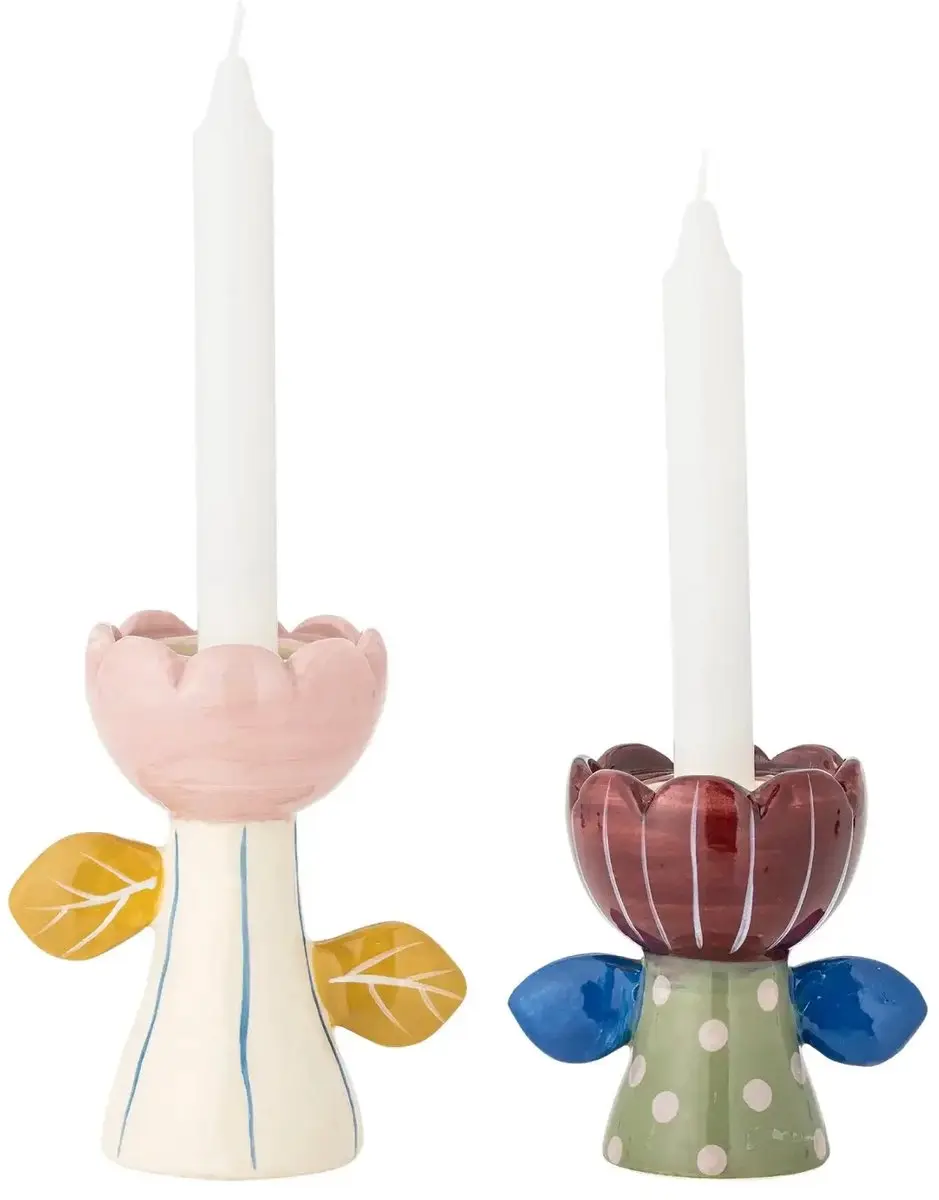 Bloomingville Florita Votief & Kaarshouder - Multicolor - afbeelding 2 van 6