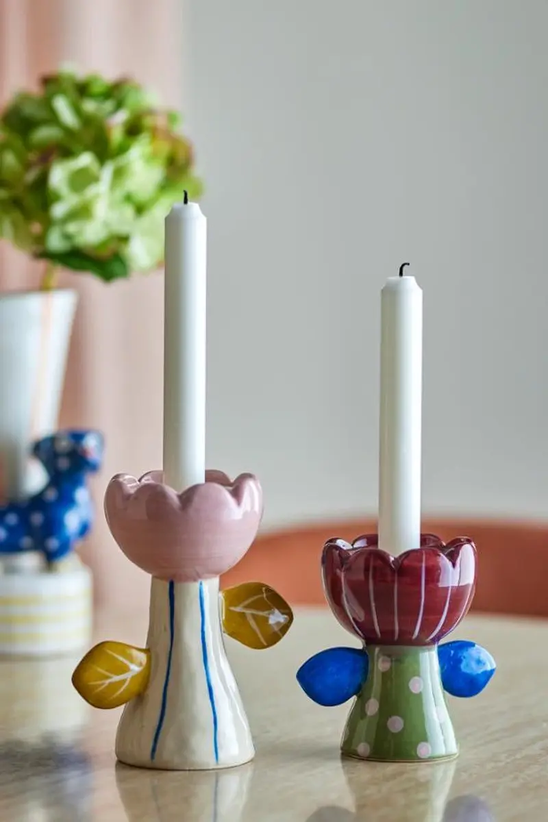 Bloomingville Florita Votief & Kaarshouder - Multicolor - afbeelding 5 van 6