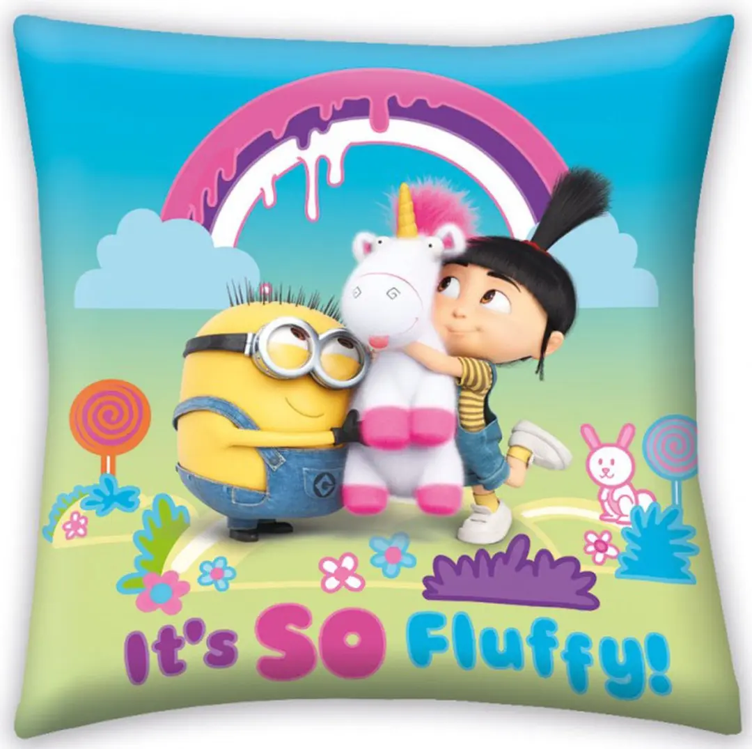 Minions It's so Fluffy Kussen 40x40cm Multi