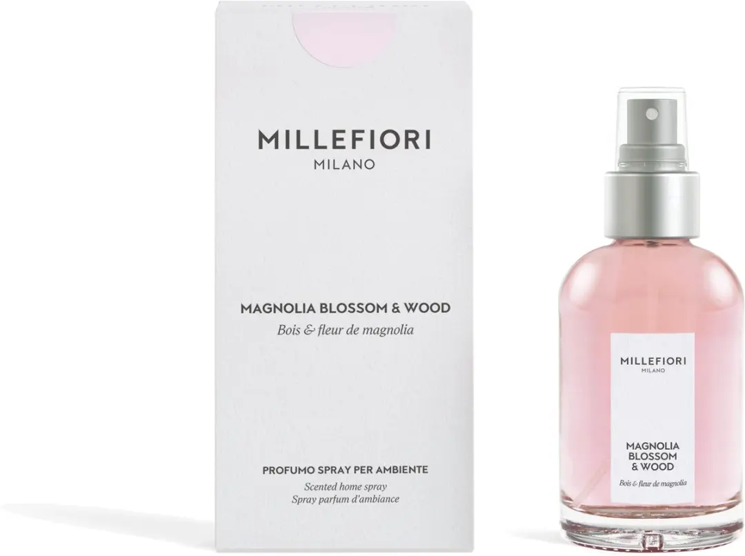 Millefiori Milano Home Spray 100ml Magnolia Blossom & Wood - afbeelding 2 van 5
