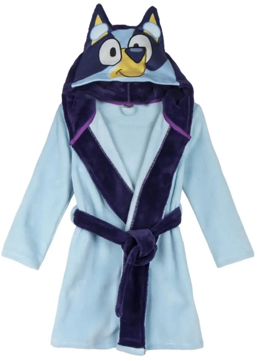 Bluey Badjas 110 - Blauw - afbeelding 4 van 6