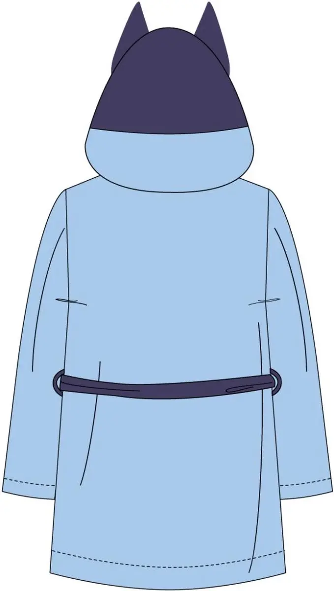 Bluey Badjas 110 - Blauw - afbeelding 3 van 6
