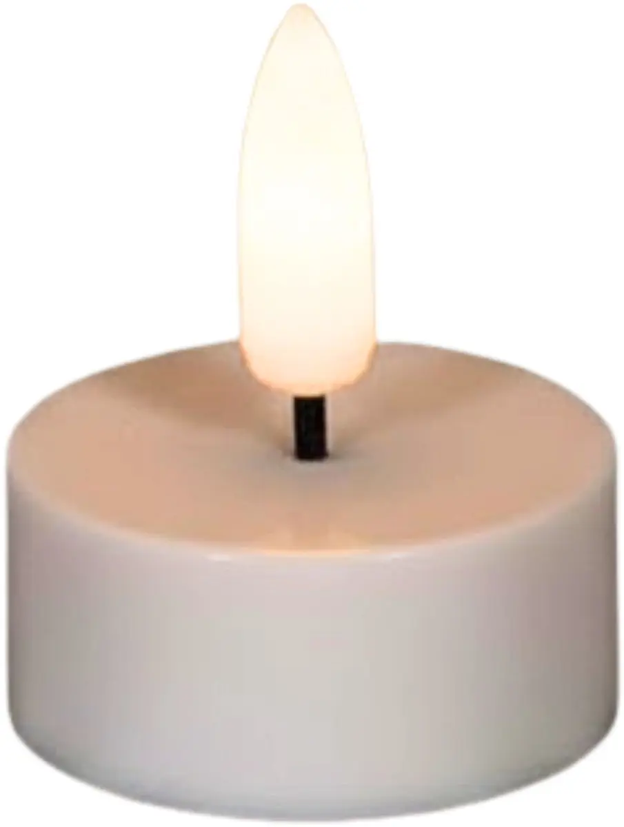 Anna's Collection LED Waxinelichtjes Osmin 10 Stuks - Wit - afbeelding 3 van 6