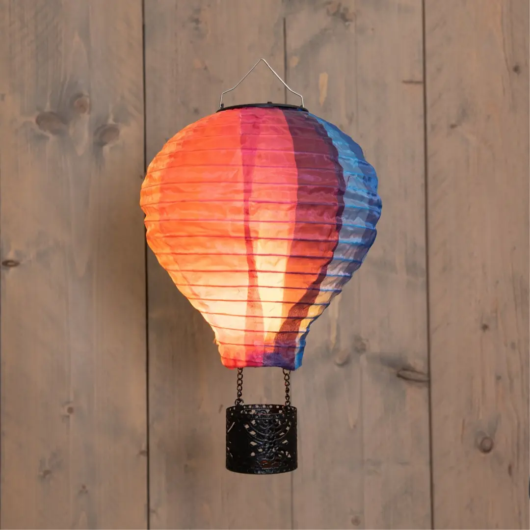 Anna's Collection Solar luchtballon lampion