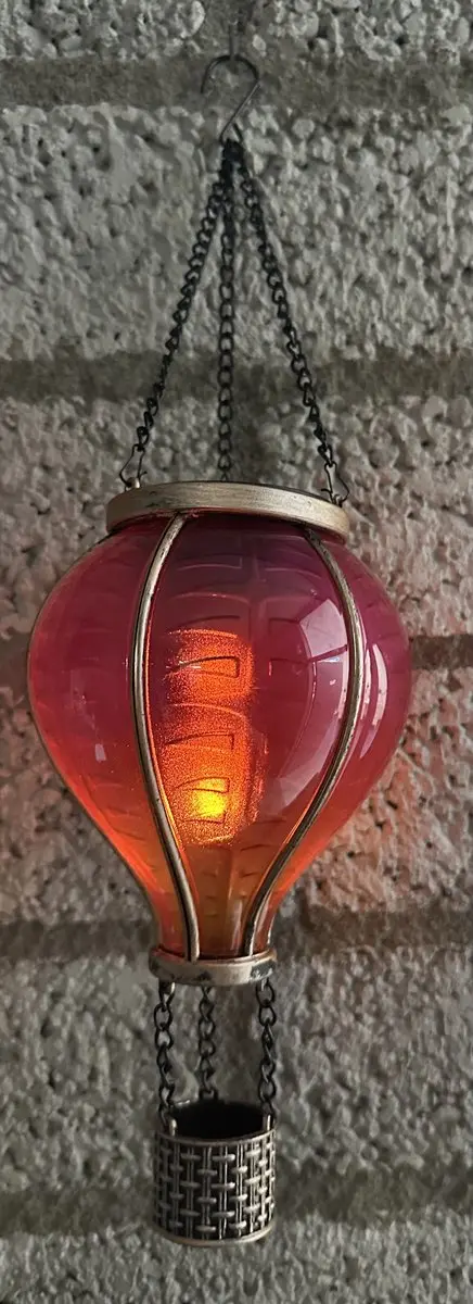 Decoratieve solarlamp luchtballon " met flame LED "