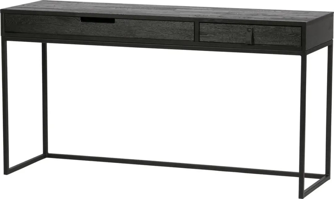 WOOOD Silas Bureau Blacknight 140x44cm - afbeelding 2 van 6