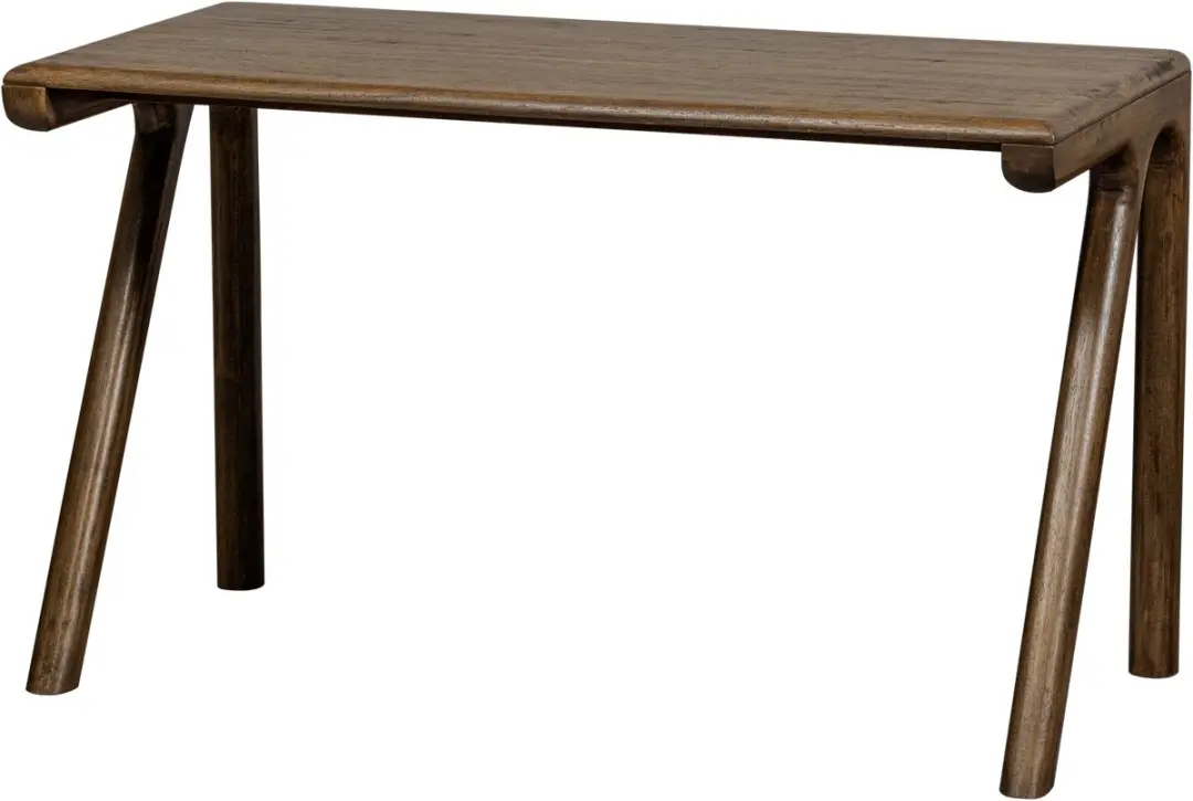 WOOOD Tug Bureau 130x60cm Walnoot - afbeelding 2 van 6