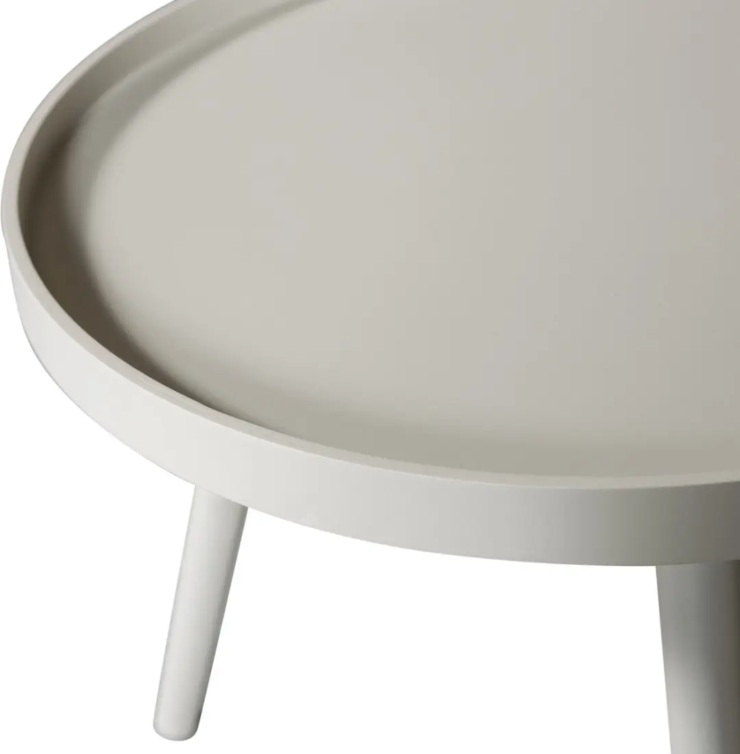 WOOOD Mesa Bijzettafel Ø45cm Zand - afbeelding 2 van 4