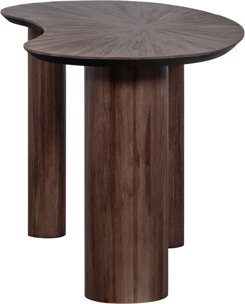 WOOOD Sun Organisch Bureau 150cm - Bruin - afbeelding 2 van 6