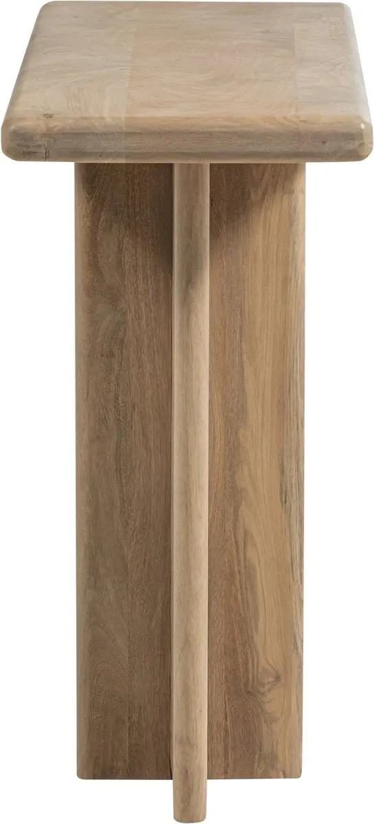 WOOOD Ato Bijzettafel Mangohout 135cm Naturel - afbeelding 2 van 6