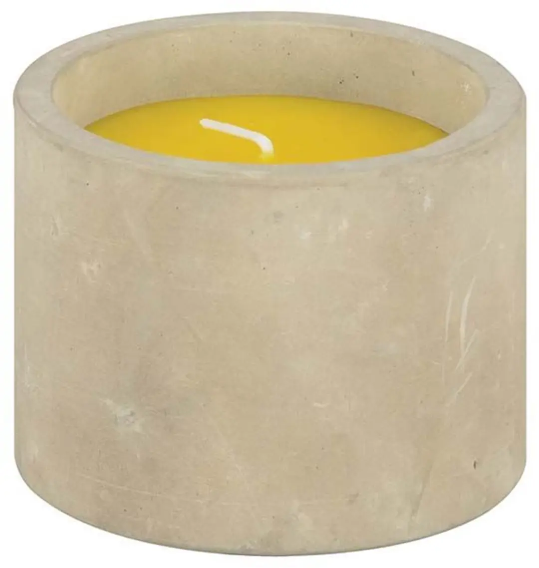 Esschert Design citronellakaars in stenen houder