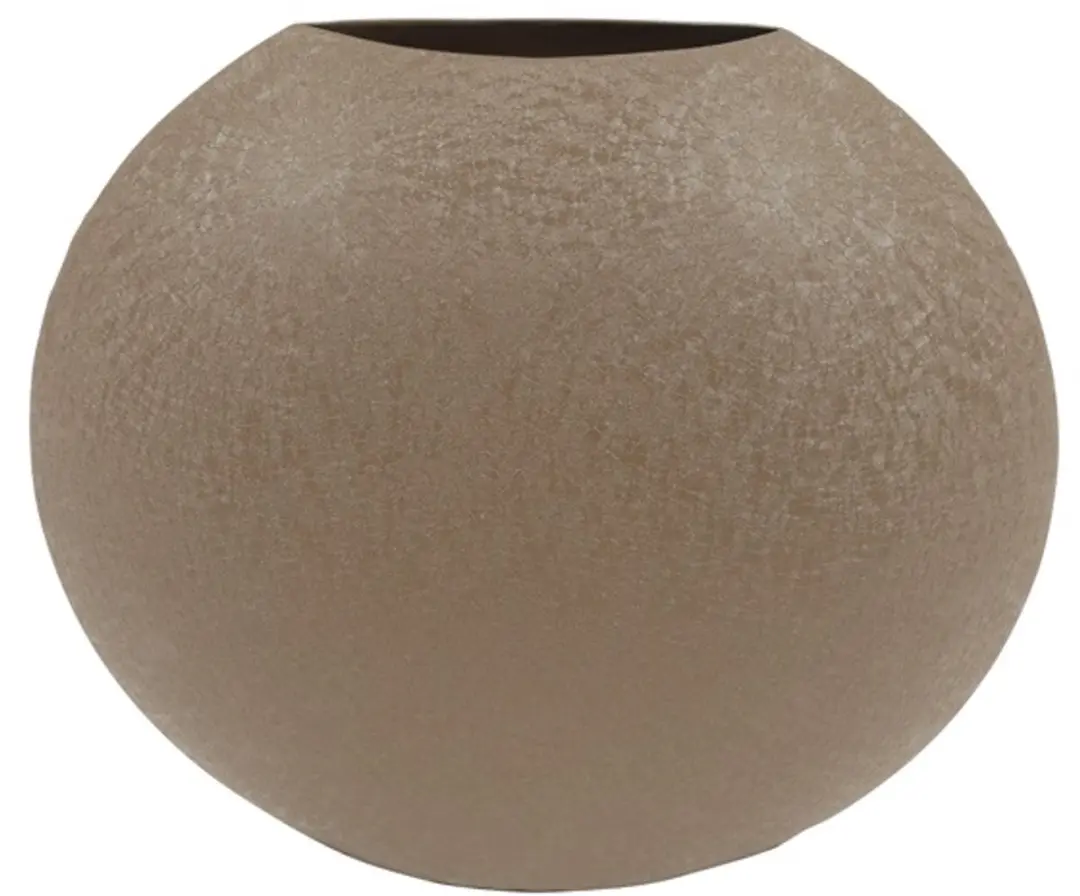 Countryfield Vaas Evie metaal L30B10H27,5CM messing